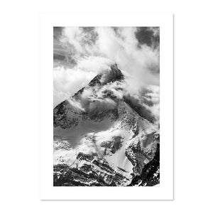 Fin de la Haute Route Impériale en ski de randonnée, Mont Cervin, Zermatt