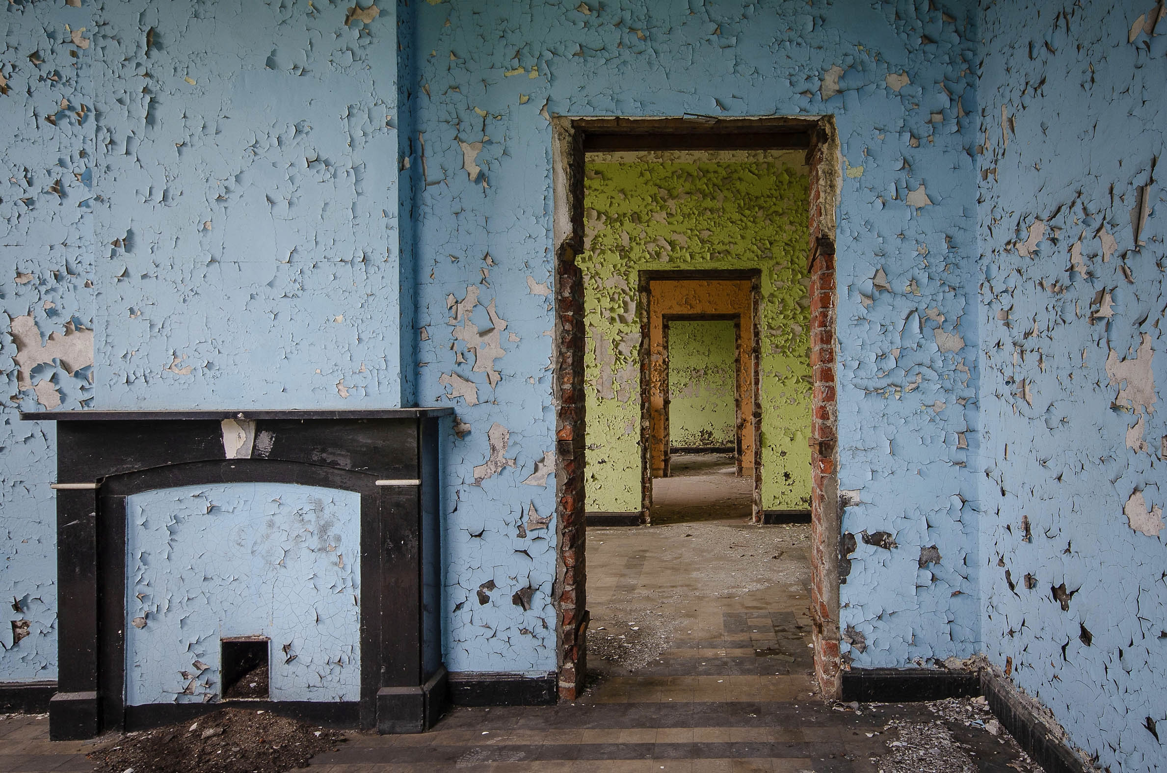 Photo urbex Arc en ciel carcéral, Belgique par Chico Lakai - Galerie