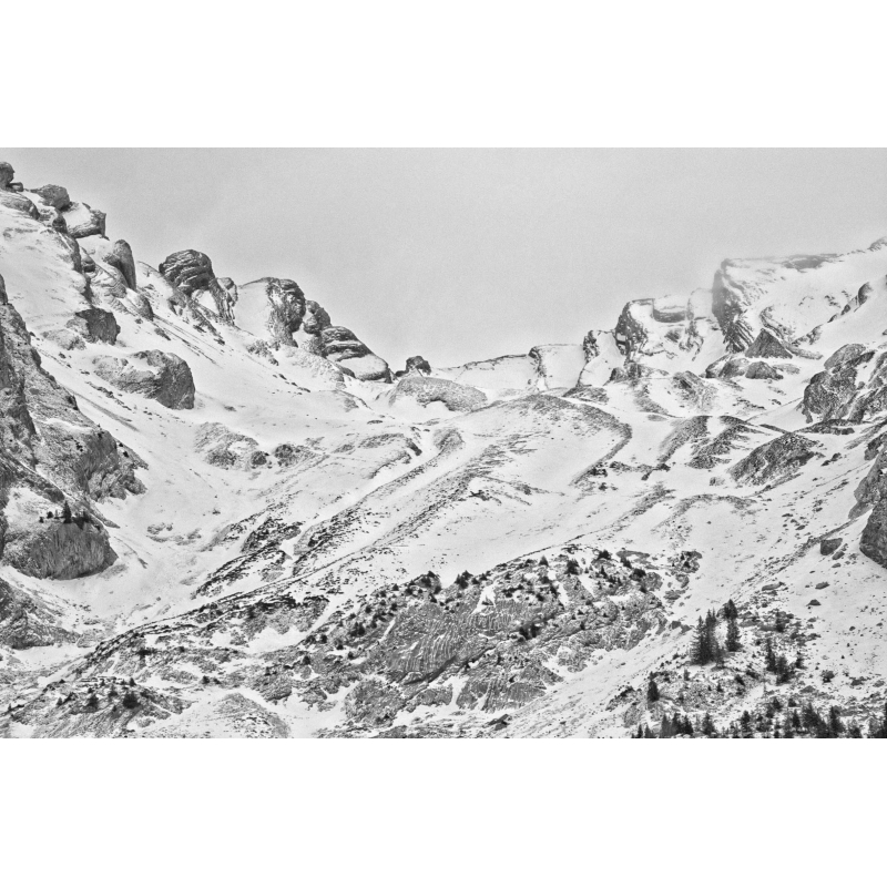 Premières neiges sur la Combe du Grand Crêt par Annick Girardot