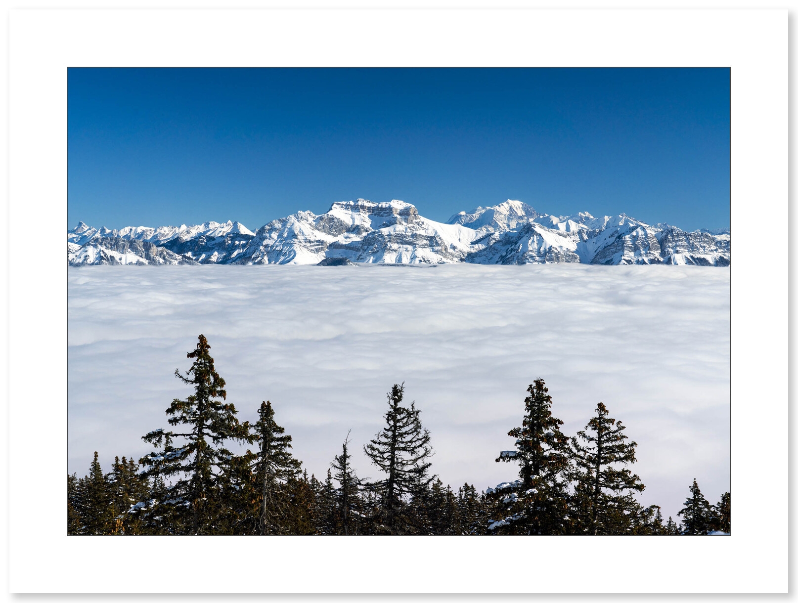 La Tournette depuis le Semnoz par Anthony Chenot - Galerie 361