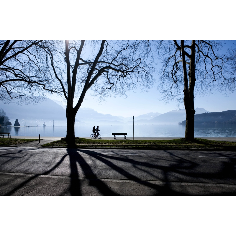 Les bords du Lac d'Annecy par William Pestrimaux - Galerie 361