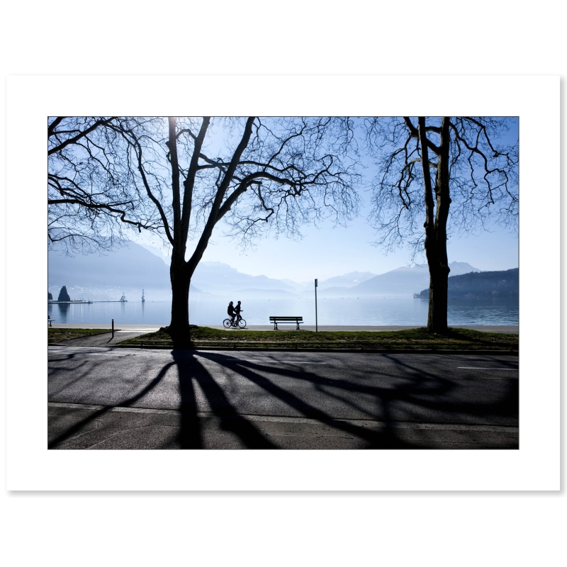 Les bords du Lac d'Annecy par William Pestrimaux - Galerie 361