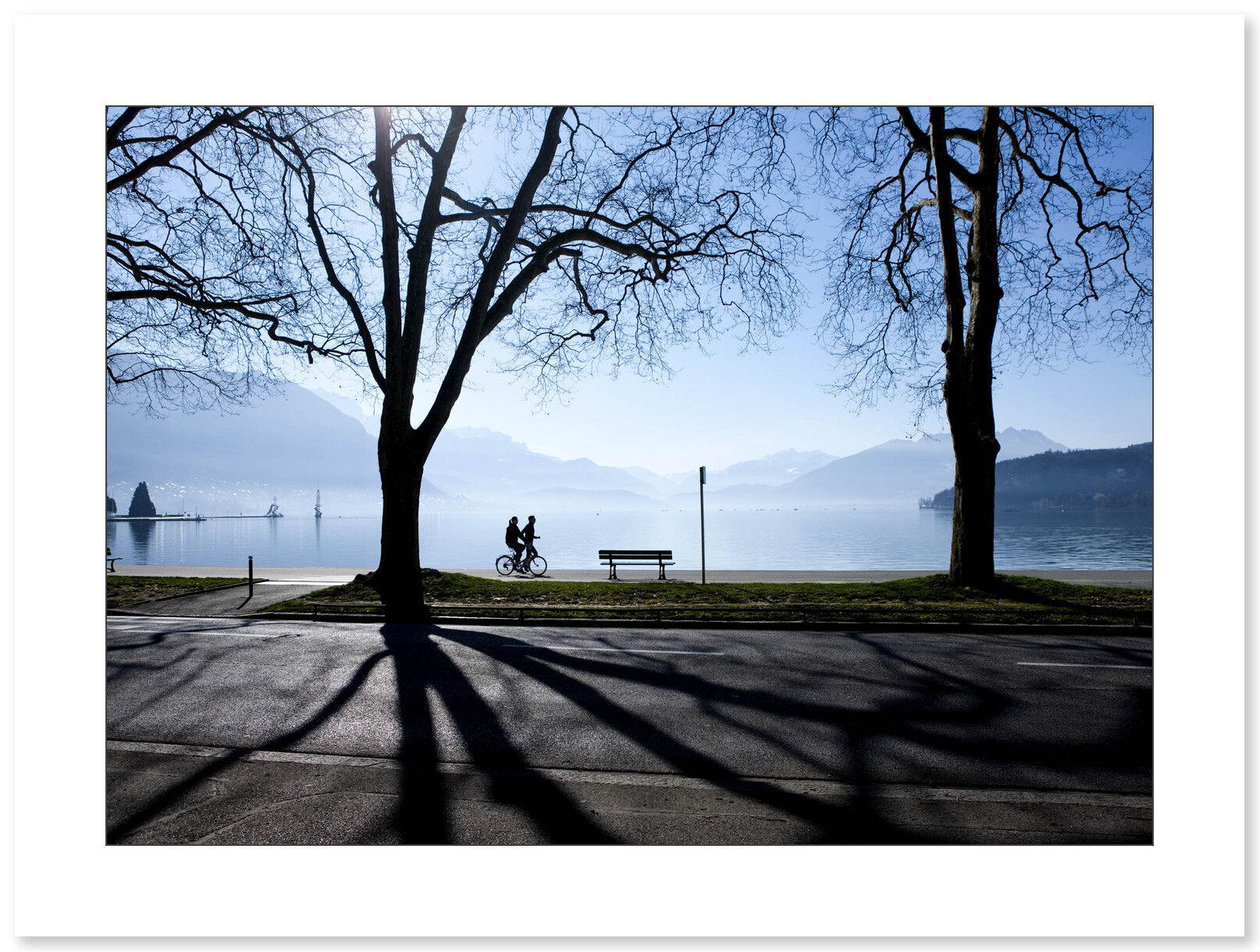Les bords du Lac d'Annecy par William Pestrimaux - Galerie 361