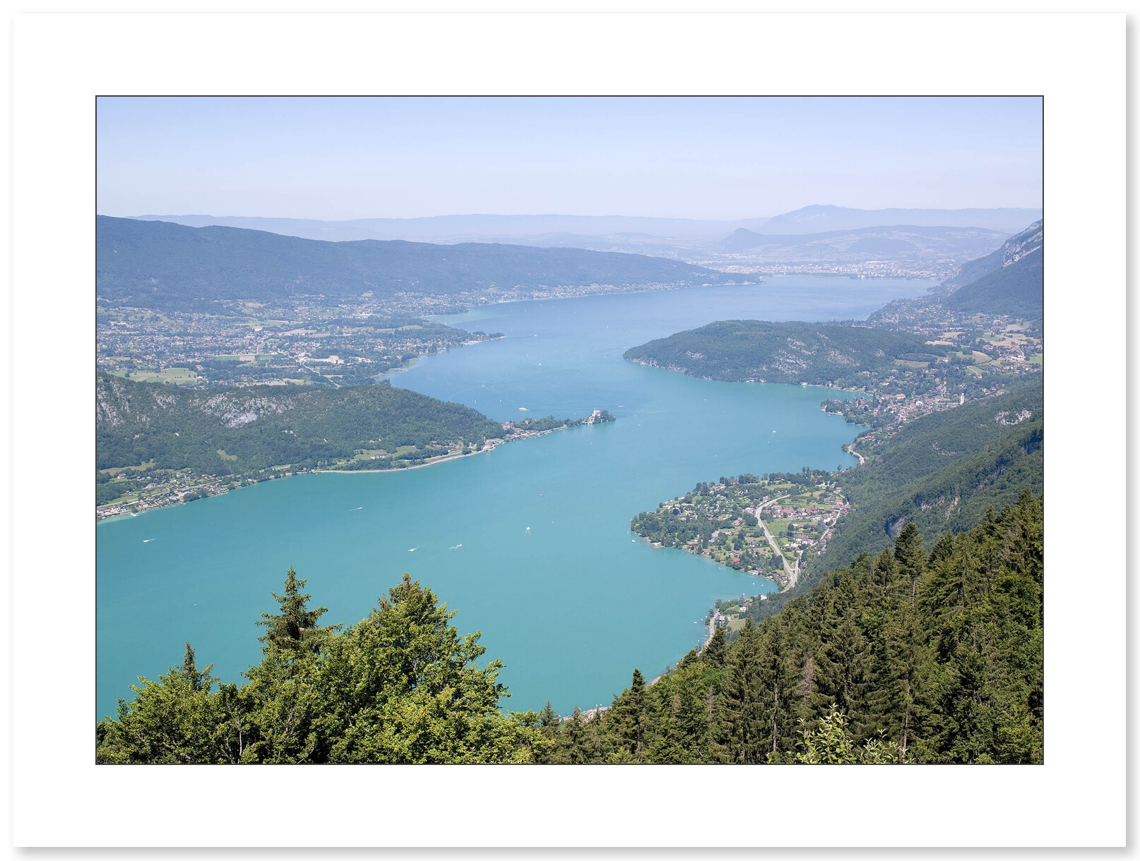Lac d'Annecy depuis le Col de la Forclaz par William Pestrimaux