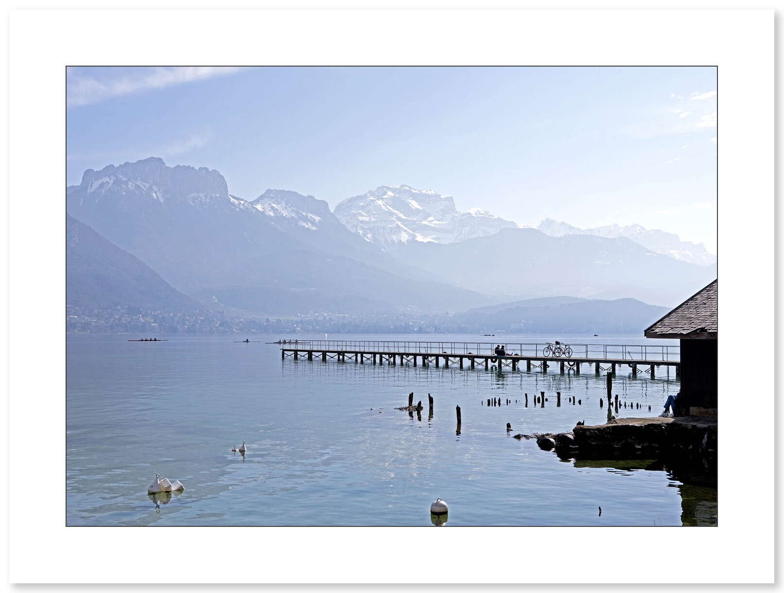 Cabane au bord du lac d'Annecy - Sévrier par William Pestrimaux