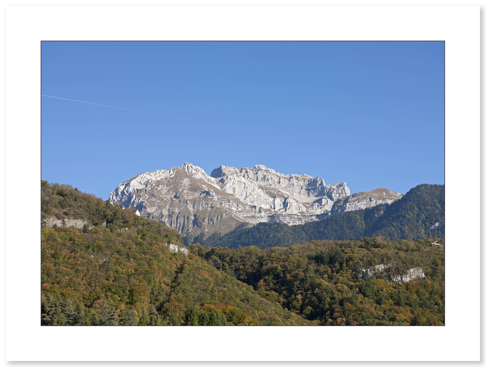 La Tournette depuis Talloires par William Pestrimaux - Galerie 361