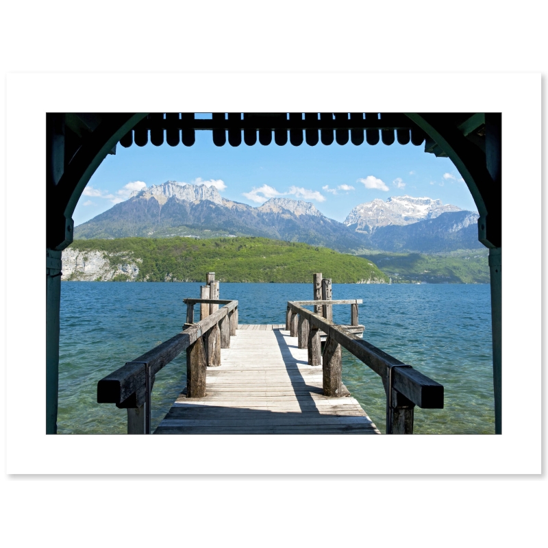 Ponton de Saint-Jorioz par Gilles Lansard - Galerie 361