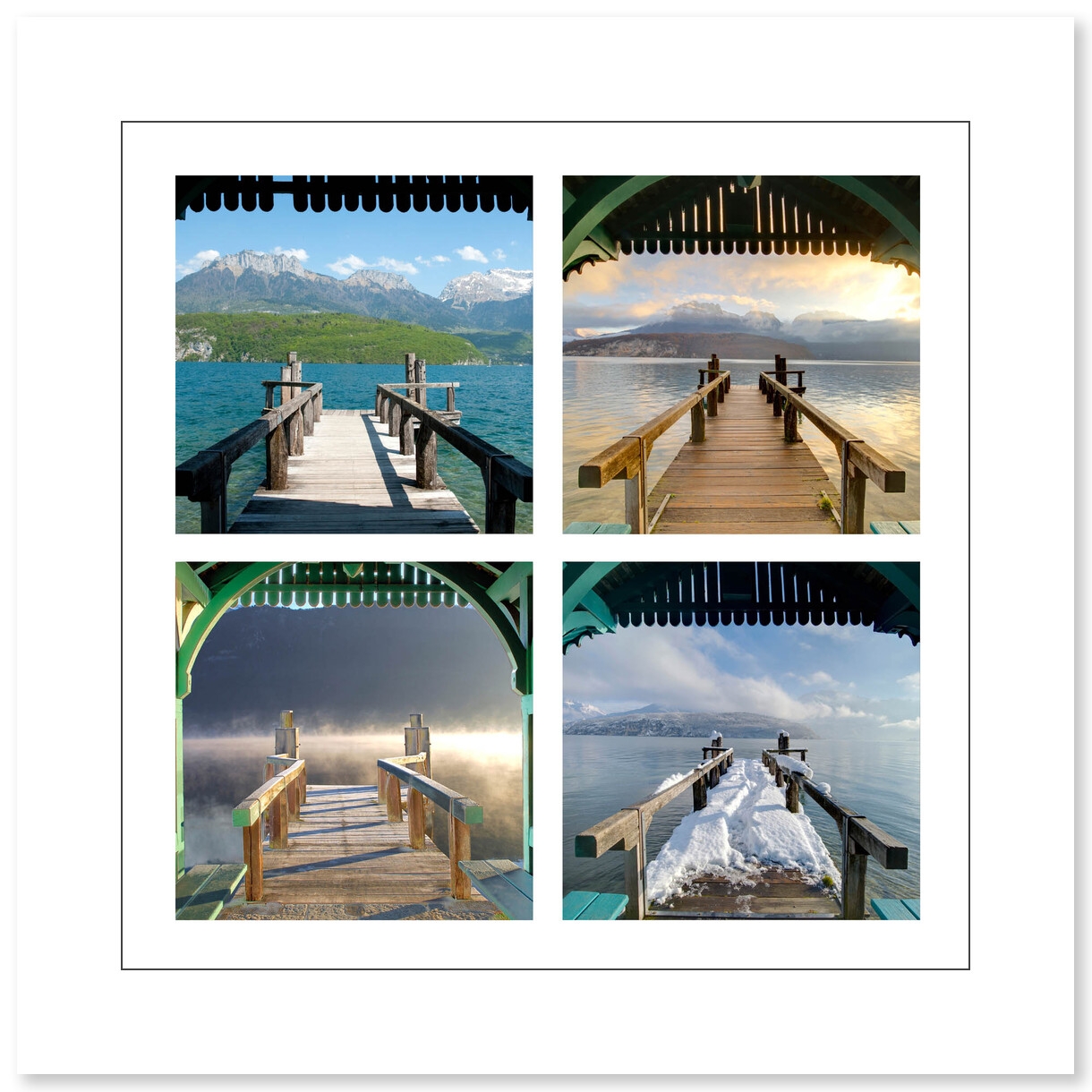Photo Les quatres saisons par Gilles Lansard - Galerie 361