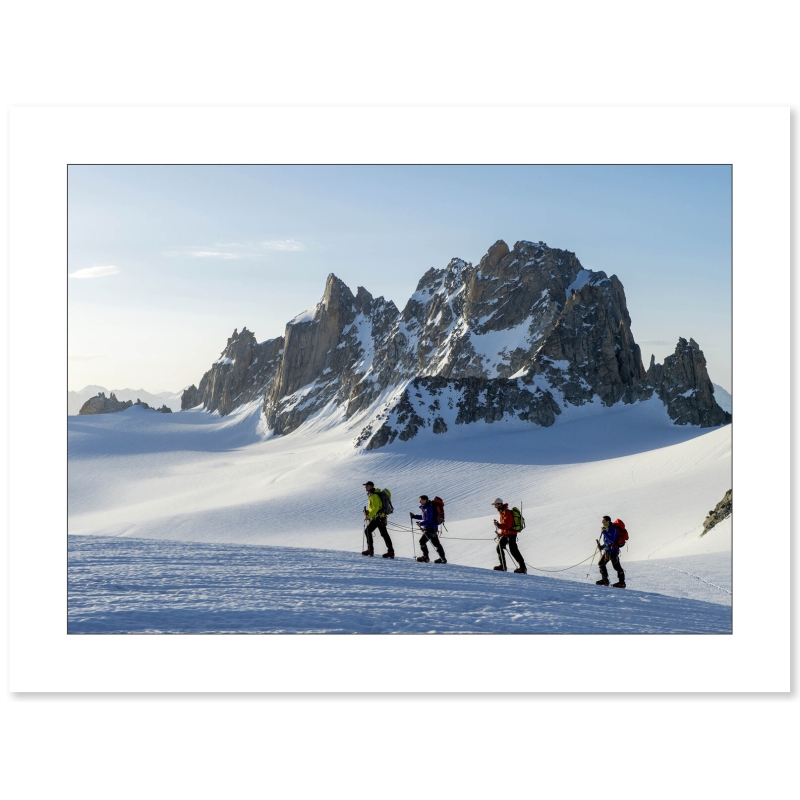 Randonnée glaciaire à l'Aiguille du Tour Gilles Lansard