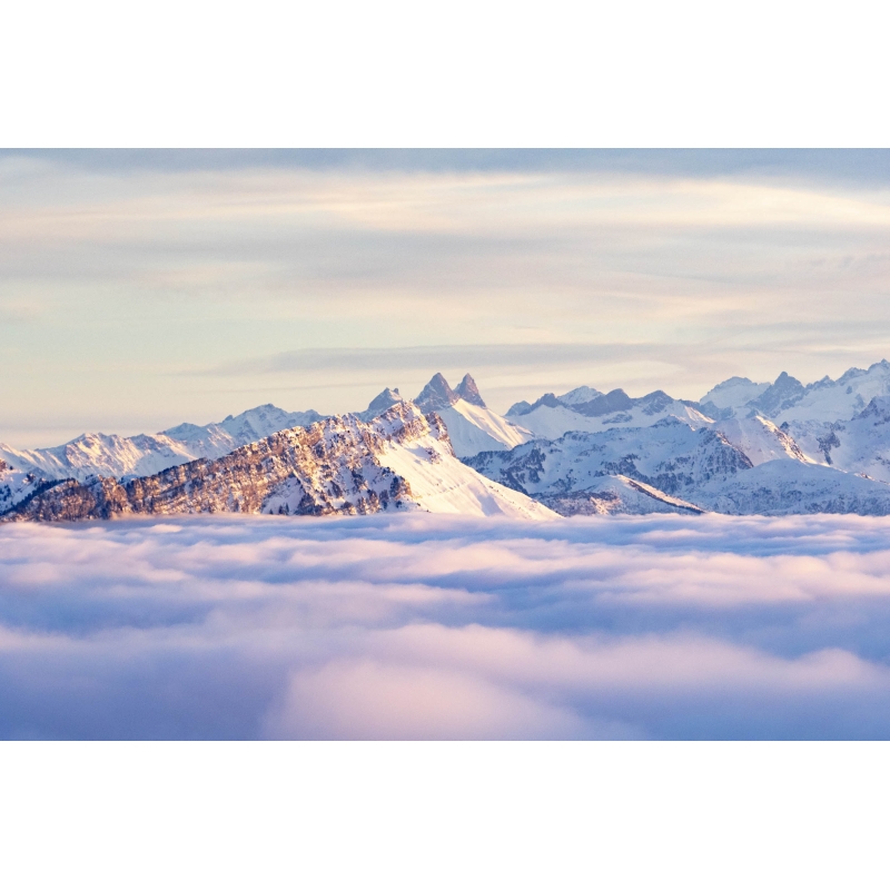 Aiguilles d'Arves depuis le Semnoz par Anthony Chenot - Galerie 361
