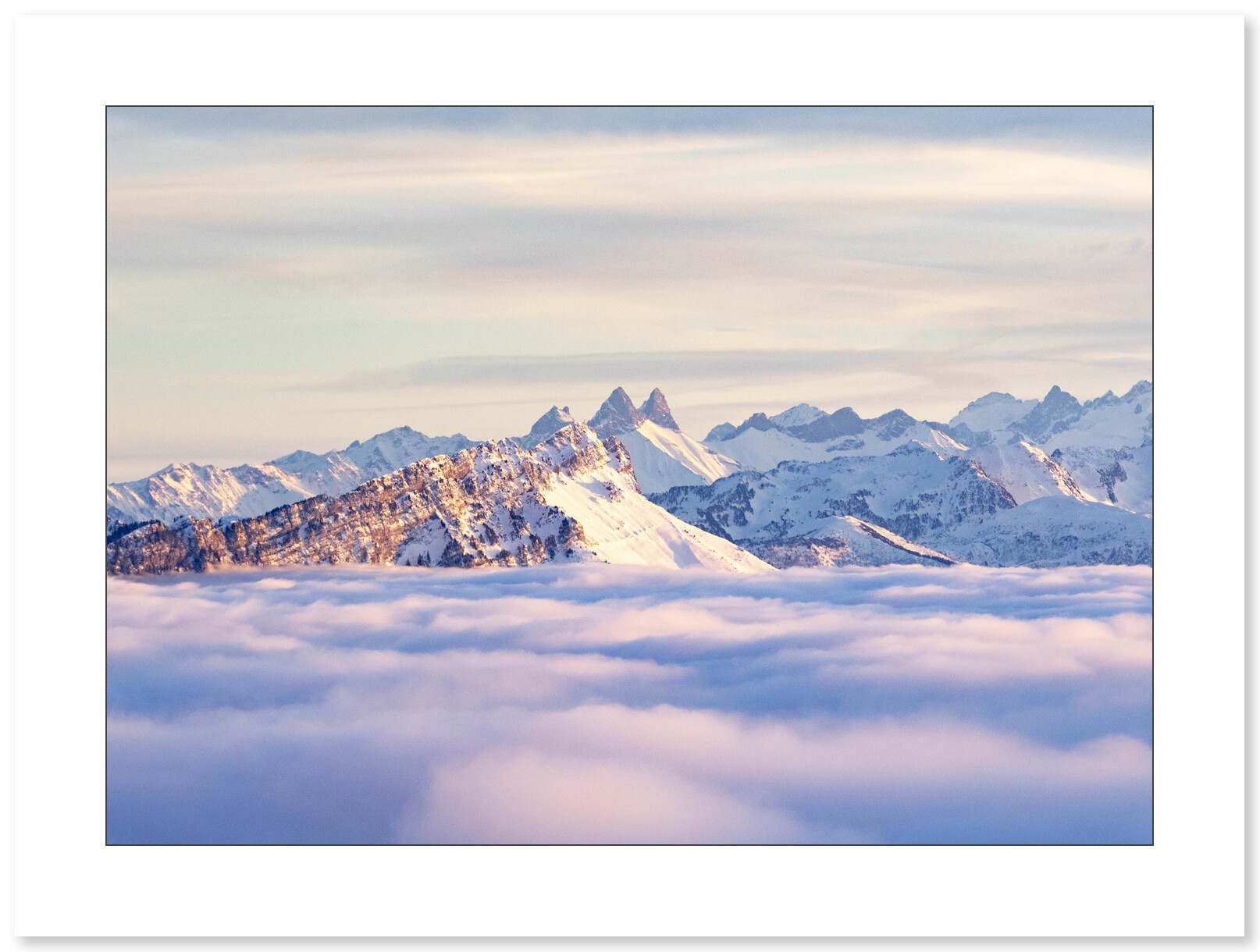 Aiguilles d'Arves depuis le Semnoz par Anthony Chenot - Galerie 361