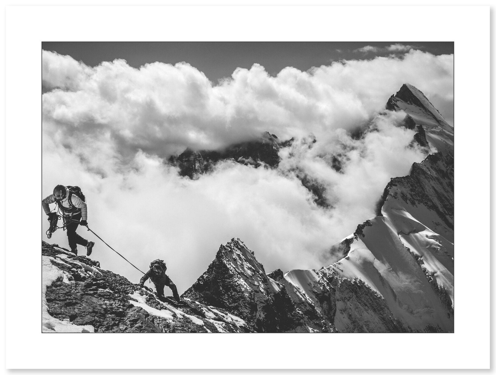 Ascension de l'Arête du Lion au Mont Cervin par Marc Daviet