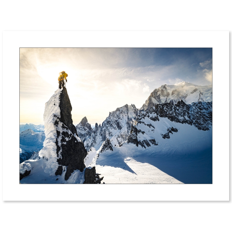 Photo des Aiguilles d'Entrèves par Marc Daviet - Galerie 361
