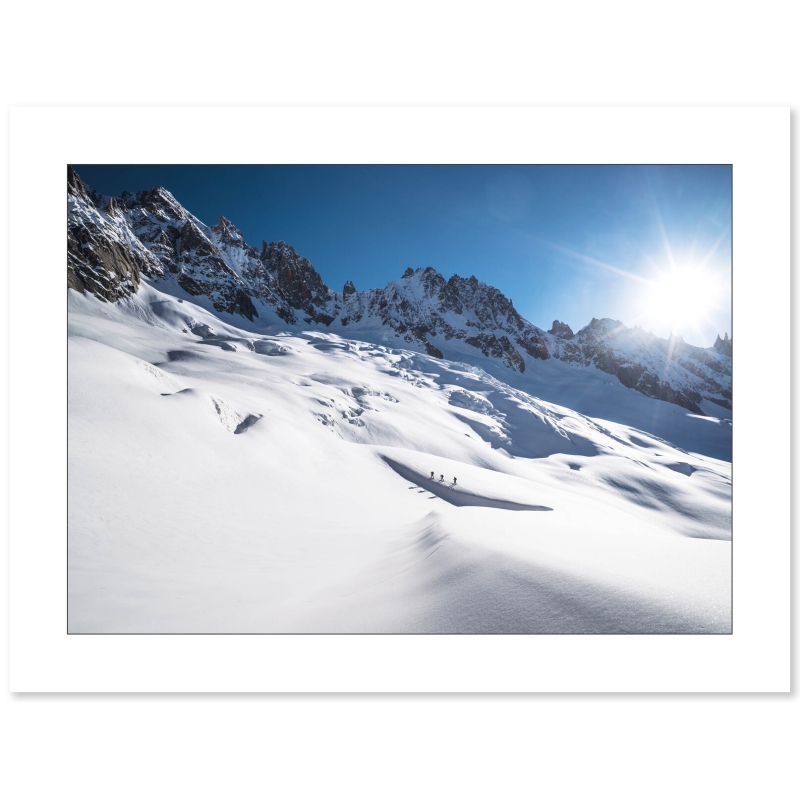 Glacier de Talèfre, Aiguille Verte par Marc Daviet - Galerie 361