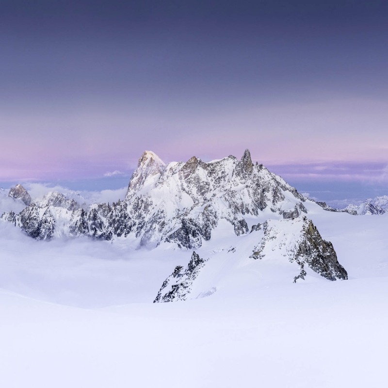 Dent du Géant et Grandes Jorasses par Marc Daviet - Galerie 361