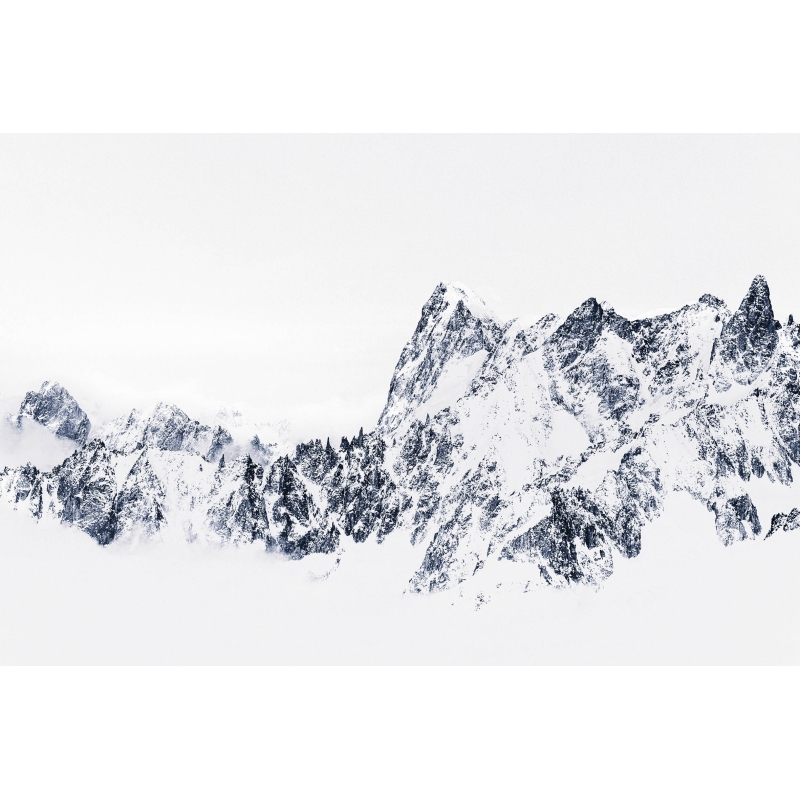 Les Grandes Jorasses et la Dent du Géant par Marc Daviet