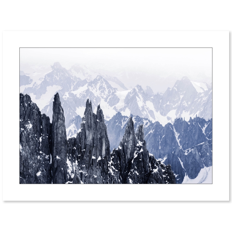 Aiguilles du Diable Massif du Mont-Blanc par Marc Daviet - Galerie 361