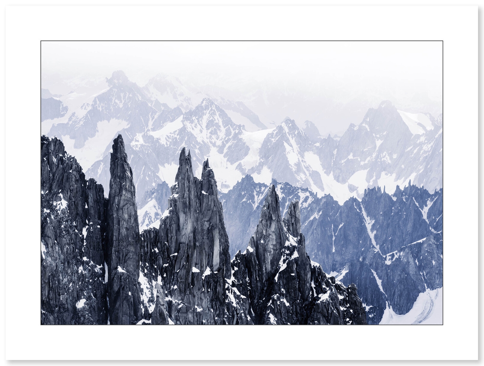 Aiguilles du Diable Massif du Mont-Blanc par Marc Daviet - Galerie 361