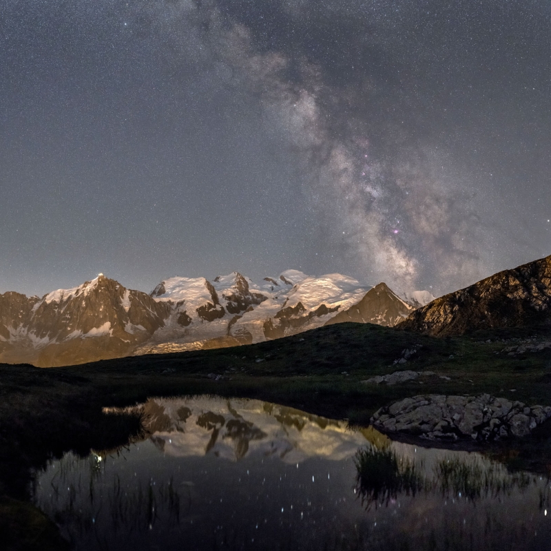 Lac de montagne, vallée de Chamonix par Philippe Jacquot - Galerie 361