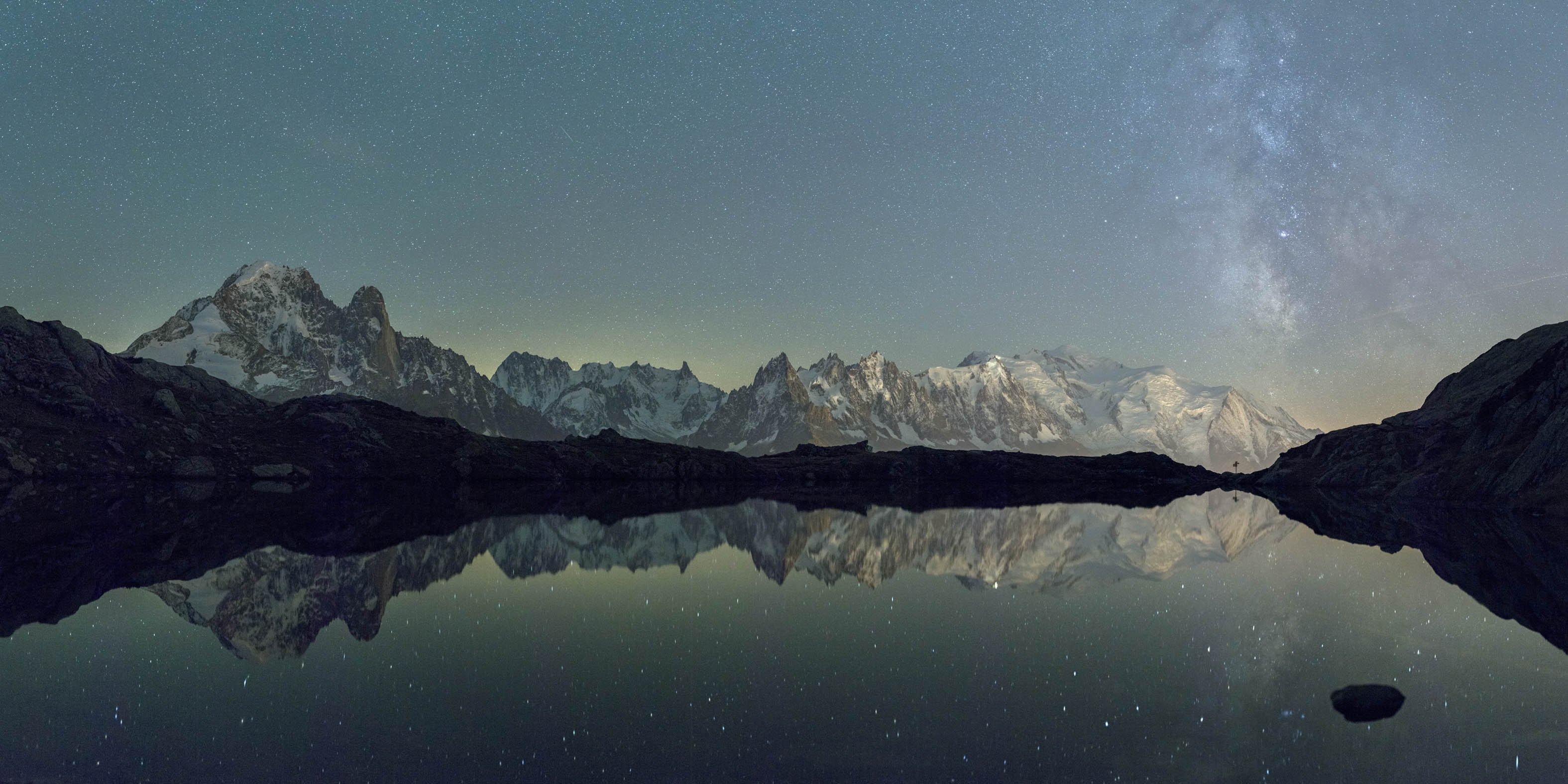 Photo Mont-Blanc lacté par Philippe Jacquot - Galerie 361