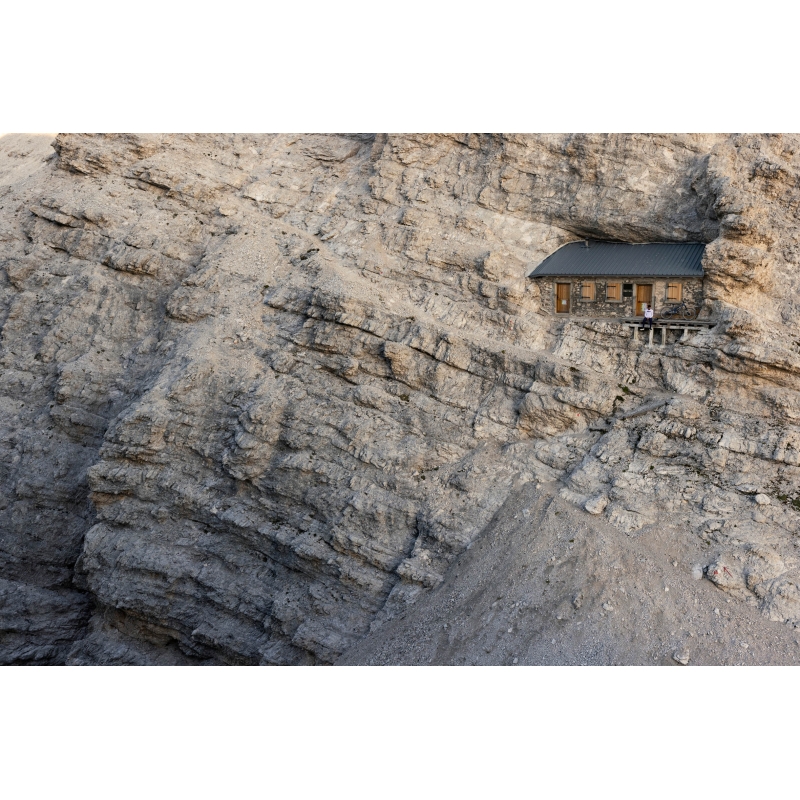 Photo Refuge ancré - Dolomites par Pierre Vieira - Galerie 361