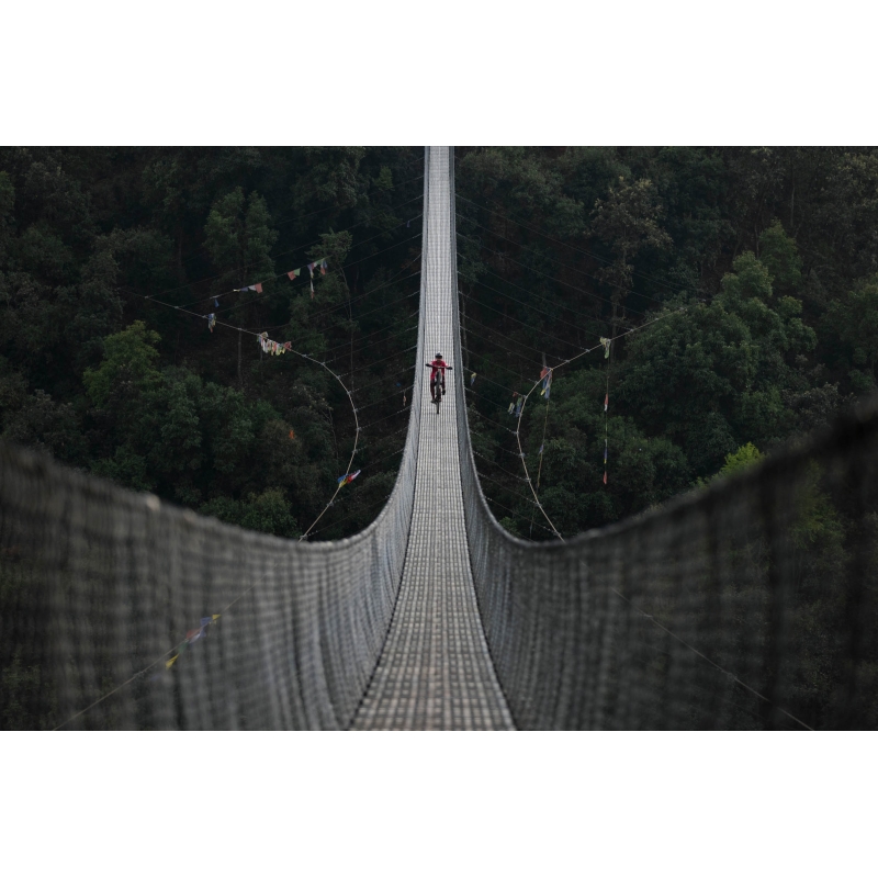 Photo Pont Népalais - Népal par Pierre Vieira et Kilian Bron