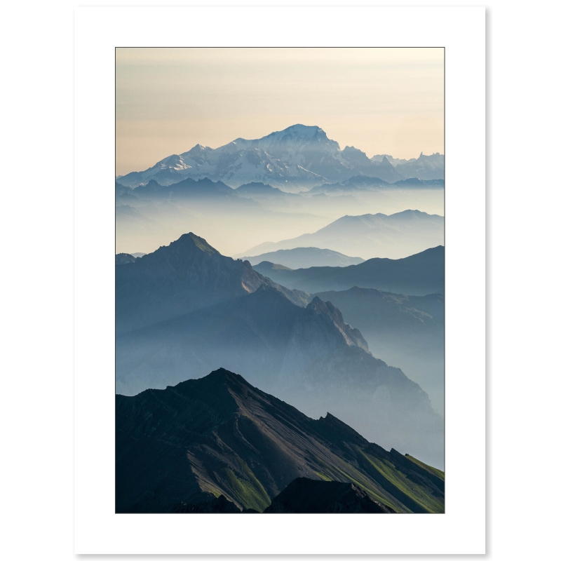 Mont Blanc depuis les Aiguilles d'Arves par Anthony Chenot