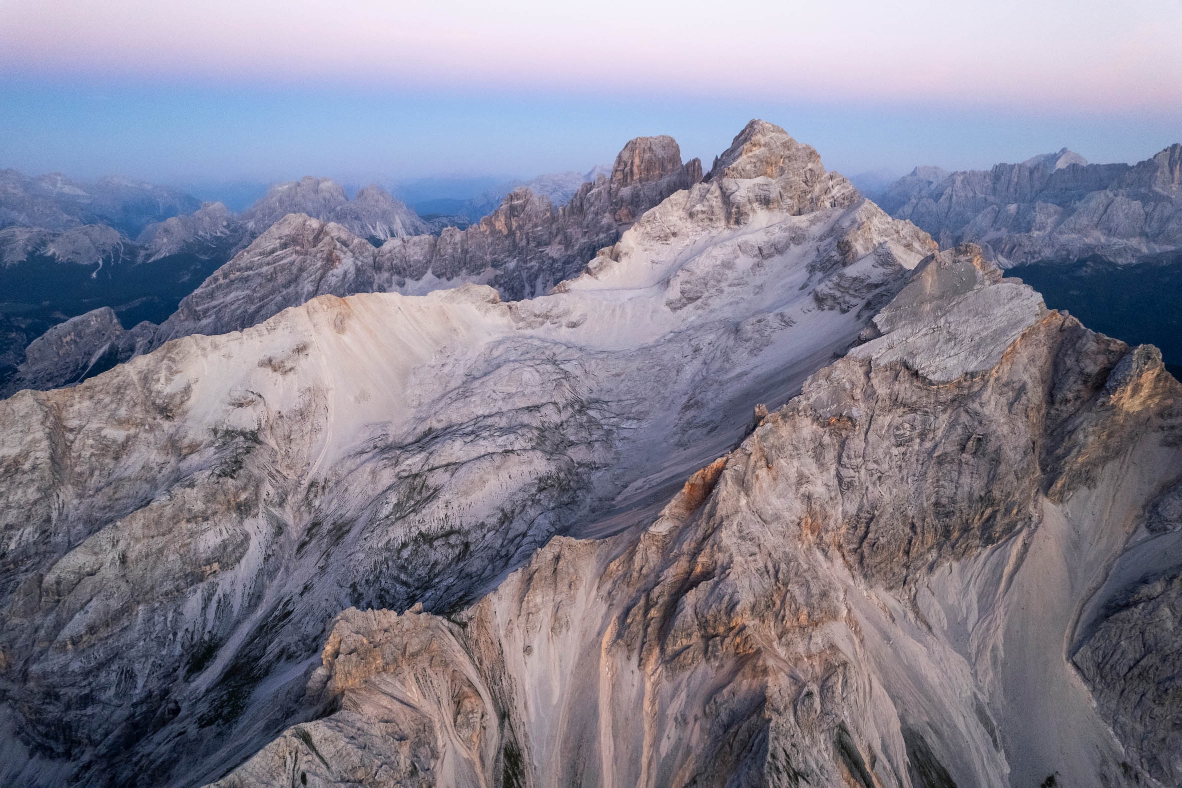 Dégradé de soirée - Dolomites par Pierre Vieira
