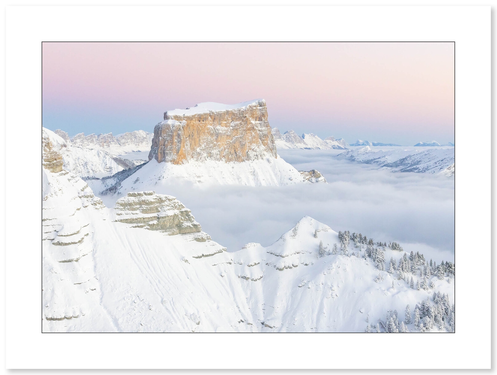 L'éveil du Mont-Aiguille - Vercors