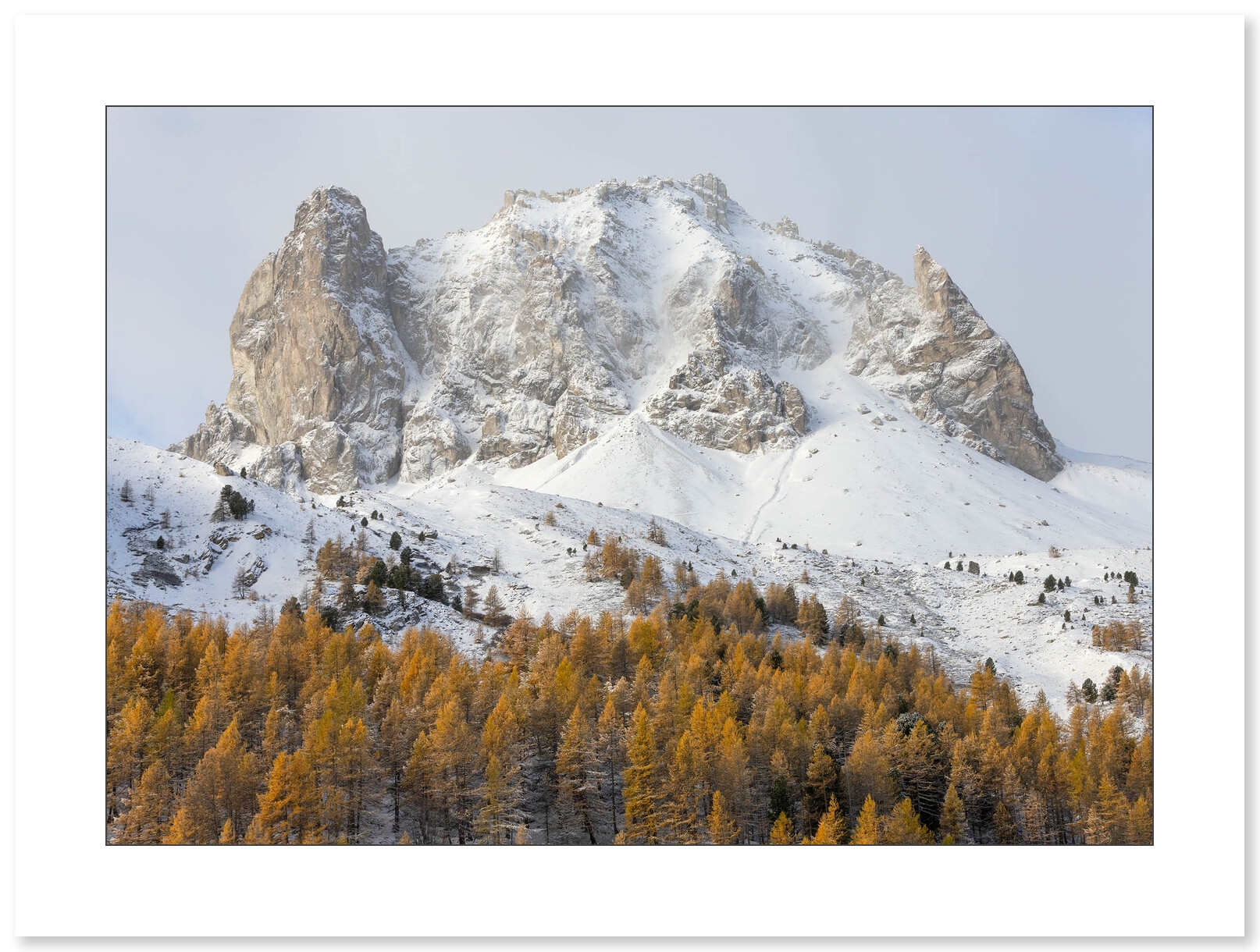 Quand l’automne rencontre l’hiver - Vallée de la Clarée