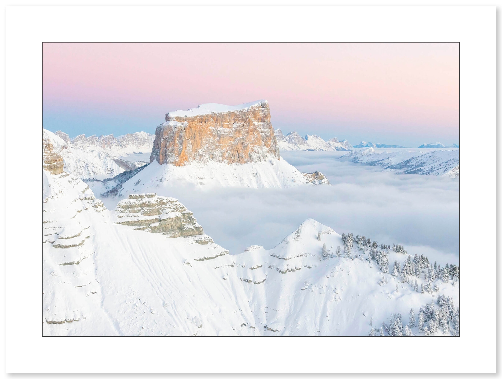 L'éveil du Mont-Aiguille - Vercors