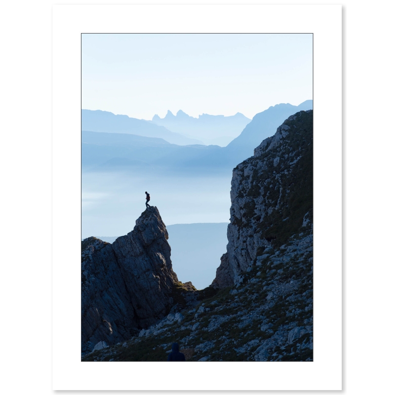 Les Aiguilles d'Arves depuis le Vercors