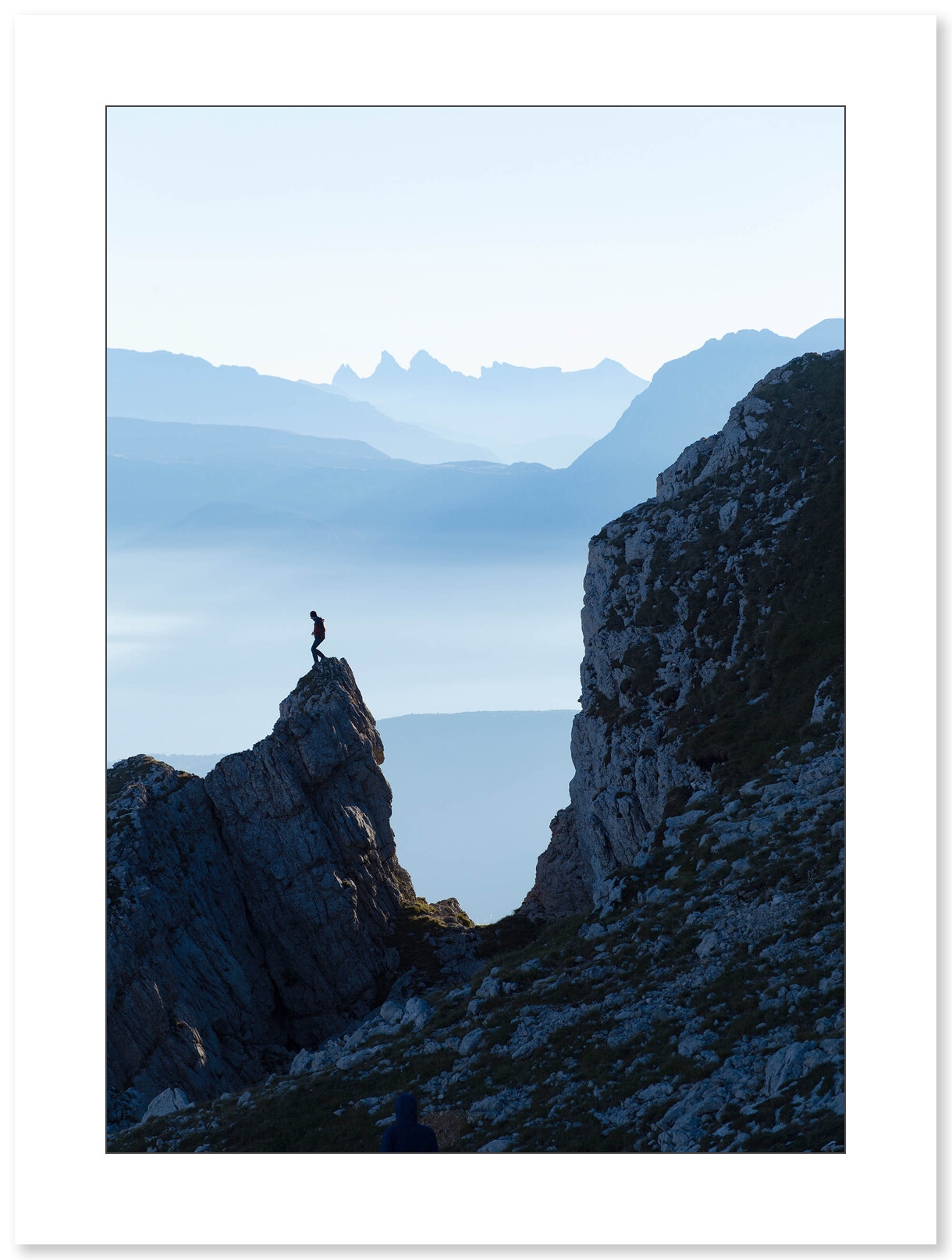 Les Aiguilles d'Arves depuis le Vercors
