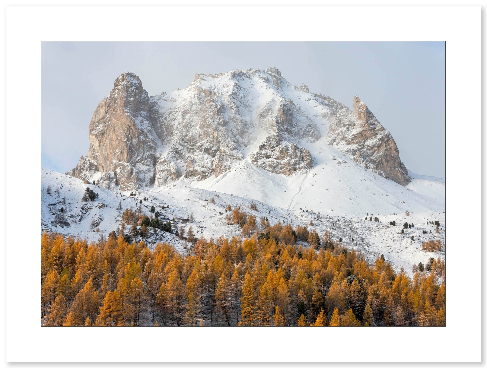 Quand l’automne rencontre l’hiver - Vallée de la Clarée