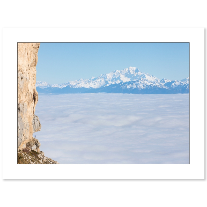 Le Mont-Blanc depuis la Chartreuse par le photographe Nicolas Ougier
