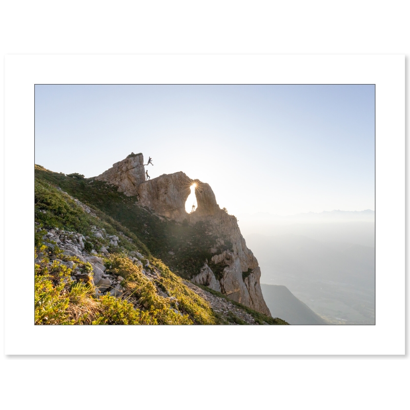 Saut vers l'inconnu - Chartreuse - par Nicolas Ougier
