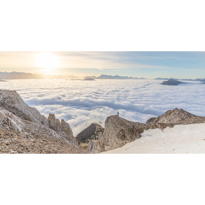 Belvédère du Vercors, au dessus des nuages, par Nicolas Ougier