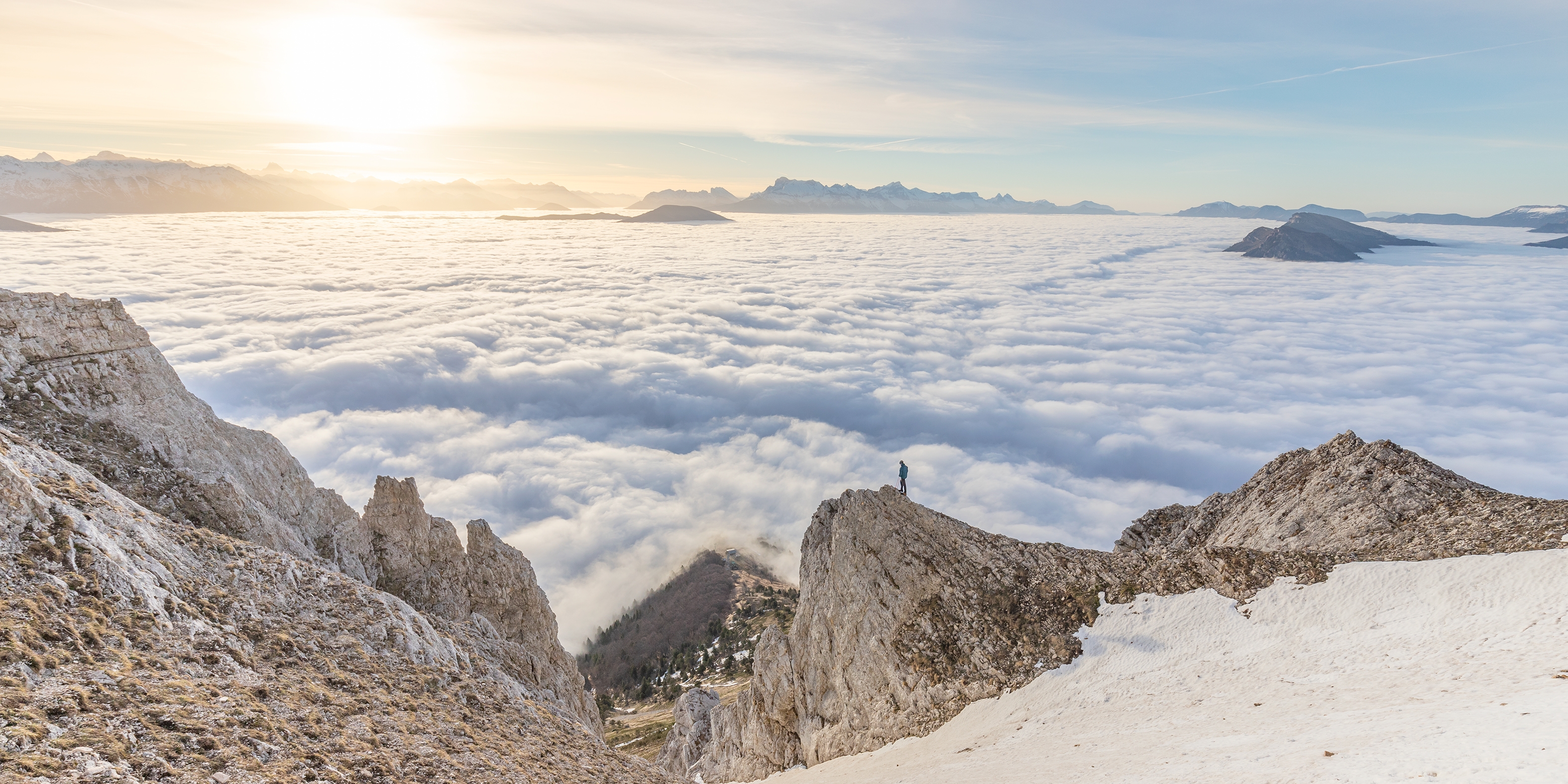 Belvédère du Vercors, au dessus des nuages, par Nicolas Ougier