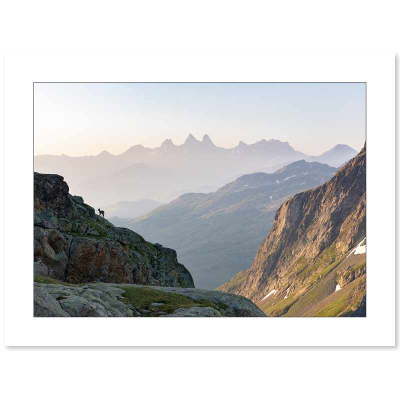 Les Aiguilles d'Arves depuis Belledonne par Nicolas Ougier