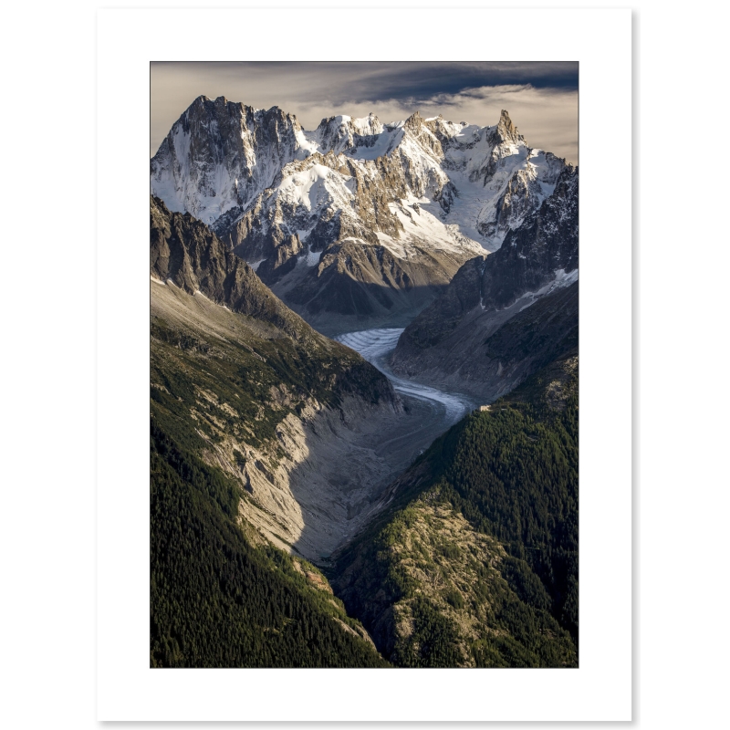 Mer de Glace - Grandes Jorasses photo de Guillaume Sévar - Galerie 361