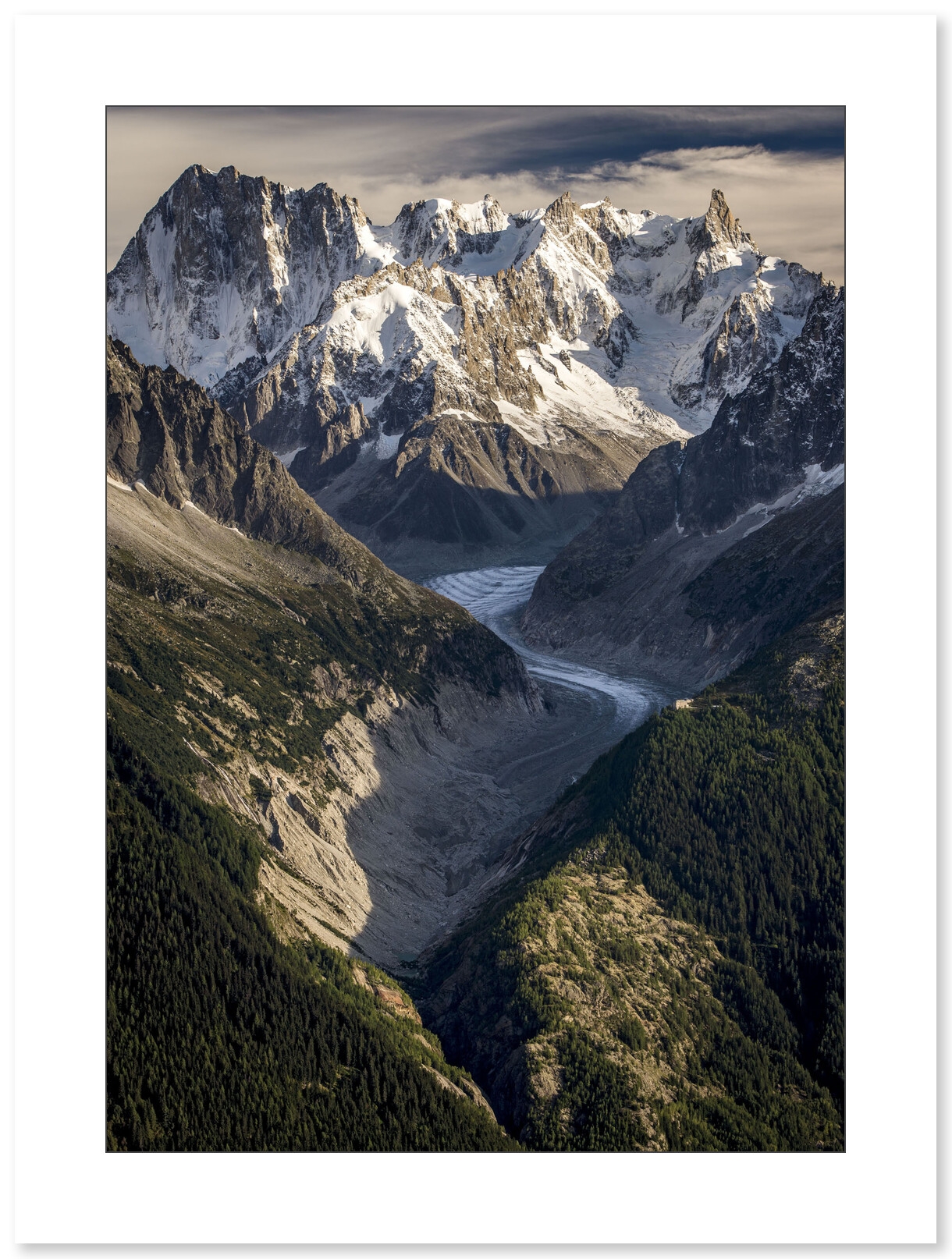 Mer de Glace - Grandes Jorasses photo de Guillaume Sévar - Galerie 361