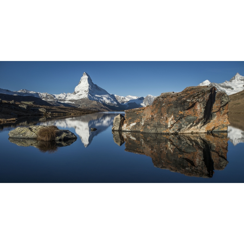 Blanc Cervin depuis le lac Stellisee par Guillaume Sévar - Galerie 361