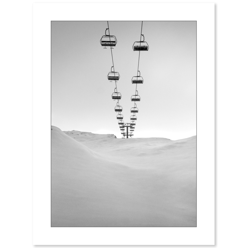 Télésiège de Balme à La Clusaz par le photographe Anthony Chenot - Galerie 361