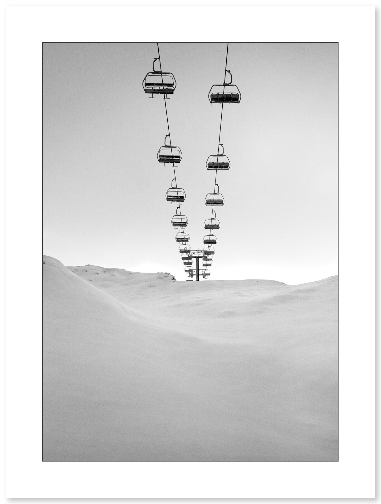 Télésiège de Balme à La Clusaz par le photographe Anthony Chenot - Galerie 361