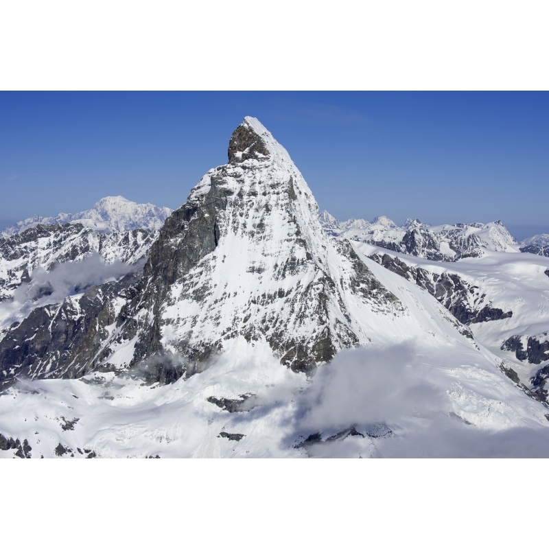 Cervin, Mont Blanc et Aiguille Verte par Guillaume Sévar
