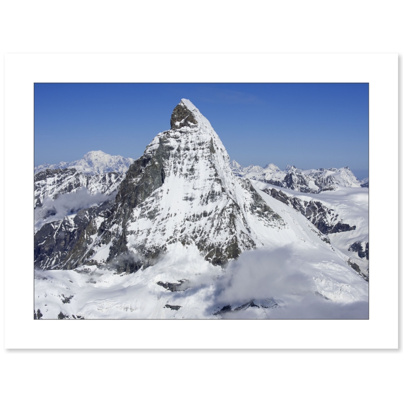 Cervin, Mont Blanc et Aiguille Verte par Guillaume Sévar