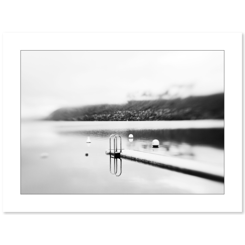 Lac noir et blanc par Christelle Calmettes - Galerie 361