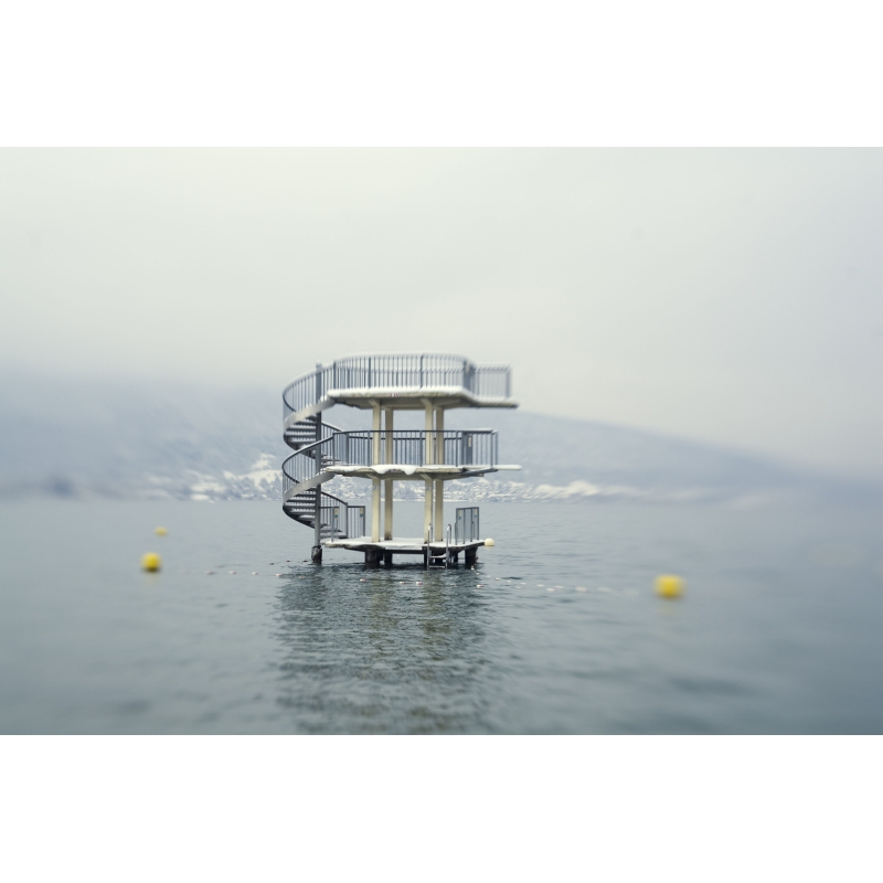 Plongeoir du lac d'Annecy par Christelle Calmettes - Galerie 361