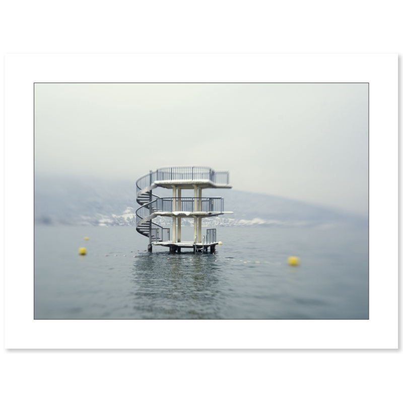 Plongeoir du lac d'Annecy par Christelle Calmettes - Galerie 361