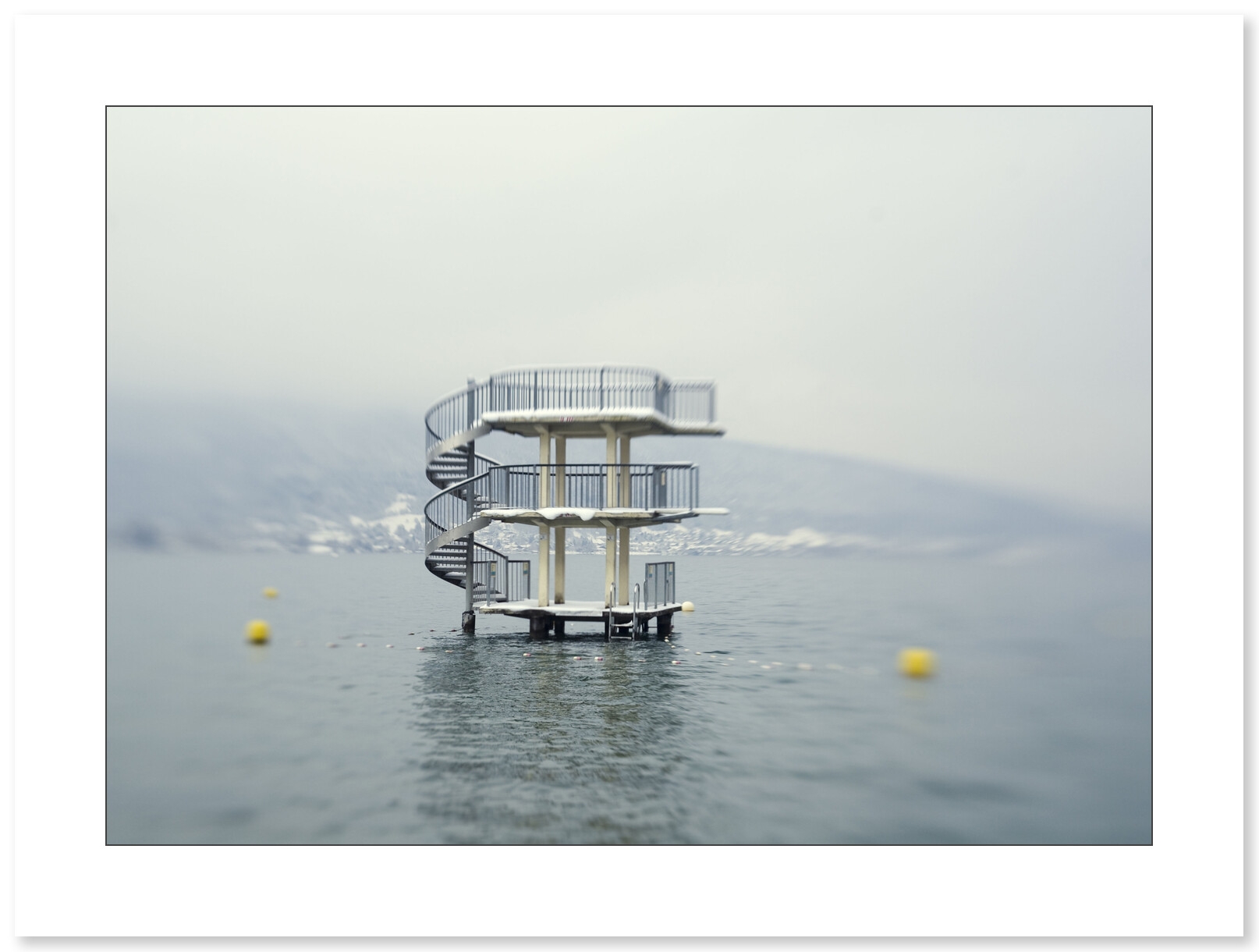 Plongeoir du lac d'Annecy par Christelle Calmettes - Galerie 361